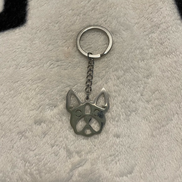Silver Dog Keychain - Picture 4 of 5